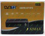 SIMAX HDTR 871F2 PLASTIK   DVB-T2 