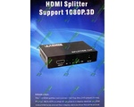 HDMI Splitter 1x4 UHD 4Kx2K 4 port HDMI V1.4 +   5 V