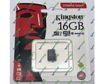   microSDHC KINGSTON 16Gb Class 10