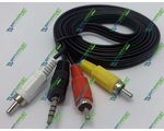  Mini Jack () st 3.5  3RCA 1.8 ATCOM (17mm)