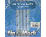    UTP CAT5e 4P 24AWG PVC W Pull Box FinMark (100 )