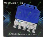 DiSEqC 4x1 Lion SAT LS-41K6  
