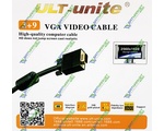  VGA-VGA ULT-unite 3 + 9,  , gold, 1,5,  (5-0750-1)