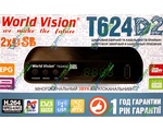 World Vision T624 D2   DVB-T2 