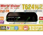 World Vision T624 M2   DVB-T2 
