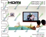 HDMI Splitter 1x2 HDMI V1.4 +   5 V (4-0003)