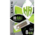 USB  Hi-Rali 8GB 3.0 Shuttle Series Silver (HI-8GB3SHSL) USB 3.0