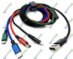  USB Baseus 3 in 1 (2xType-C/Lighting/Micro USB)