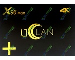   X96 Max Plus TV BOX UCLAN (Android 9, Amlogic S905X3, 2/16GB)