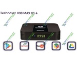 X98 MAX X3+ TV Box Technosat (Android 9, Amlogic S905X3, 4/32Gb)