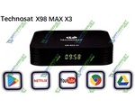   X98 MAX X3 TV Box Technosat (Android 9, Amlogic S905X3, 2/16Gb)