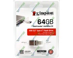 USB  Type-C Kingston DataTraveler microDuo 3C 64GB (DTDUO3C/64GB)