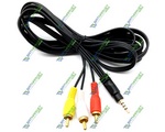  Mini Jack () st 3.5  3RCA 3  (15mm) (5-0240)