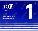 TrustOnX Player (TOX1) TV BOX (Android 9, Amlogic S905X3, 4/32GB, 1000Mb, WiFi 2.4G/5G+BT)