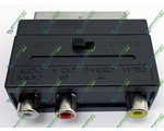  Scart  3 RCA  