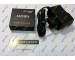 HDMI Splitter 1x2 Full 3D 2port HDMI V1.4    5V