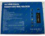 HDMI Switch/Splitter Matrix HD-M442A 4x2