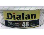 Dialan RG6U - 48W black 100