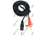  Mini Jack () st 3.5  2RCA 1.5 (15mm)