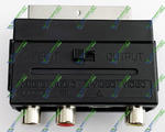  Scart  3 RCA  S-Video  