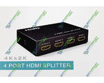 HDMI Splitter 1x4 MT-VIKI 4port HDMI V1.4 (1080p, 4K*2K) +   5 V (4-0011)