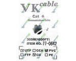    UTP CAT 6E CU VKcable 4x2x0,57 CU (вͲ ̲) (305 )