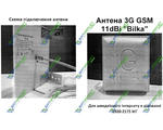  3G/4G LTE Bilka 1920-2175MHz (11dBi)