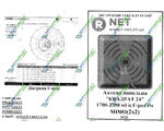  R-NET 4.5G/LTE   MIMO 24 dBi (1700-2700 )