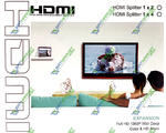 HDMI Splitter 1x2 HDMI V1.4 +   5 V (4-0003)