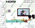 HDMI Splitter 1x4 HDMI V1.4 +   5 V (4-0013)