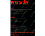   TENDA MW6 AC1200 Wi-Fi Mesh System (2-cube)