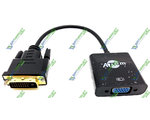 DVI-D DUAL LINK (MALE)  VGA (FEMALE) Converter