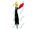  Mini Jack () st 3.5   3RCA 0,1  (15mm) (5-0236)