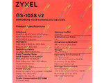  SWITCH ZYXEL GS-105S v2 (5-PORT Gigabit Ethernet Switch, )