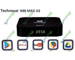   X98 MAX X3 TV Box Technosat (Android 9, Amlogic S905X3, 2/16Gb)