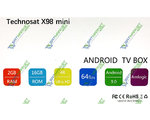 X98 Mini TV Box Technosat (Android 9, Amlogic S905W, 2/16Gb)