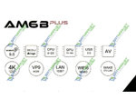   Ugoos AM6B Plus TV BOX (Android 9, Amlogic S922X-J, 4/32GB, 1000Mb, WiFi 2.4G/5G/WiFi6+BT)