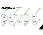 Ugoos AM6B Plus TV BOX (Android 9, Amlogic S922X-J, 4/32GB, 1000Mb, WiFi 2.4G/5G/WiFi6+BT)