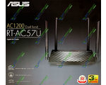  Asus RT-AC57U V3 AC1200 Wireless Dual Band Gigabit Router