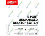  SWITCH Dahua DH-PFS3005-5ET-L (5-PORT 10/100Mbps)