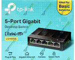  SWITCH TP-LINK LS1005G (5-PORT Gigabit Ethernet Switch)