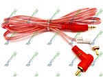  Mini Jack () st 3.5  2RCA 1.5 ,  (14mm) (5-0207)