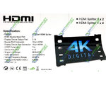 HDMI Splitter 1x2 HDMI V1.4 +   5V (4-0002)