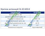  CA 42-600-K (  )